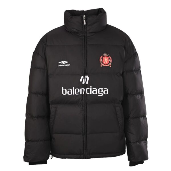 Balenciaga Black Streetwear Down Jacket