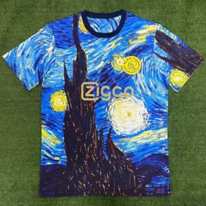 ZiggoJersey Starry Night Art Graffiti T-Shirt - Relaxed Fit & Trendy