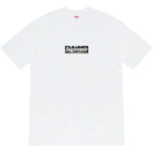Supreme Classic Logo White Oversized T-Shirt