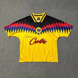 CorteizJersey Street Retro Jersey Yellow