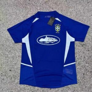 Nike Brazil National Team Blue & White Ventilated Soccer Jersey