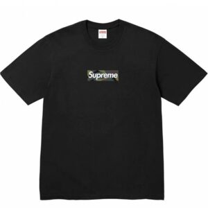 Supreme Box Logo Black Camo Short-Sleeve T-Shirt