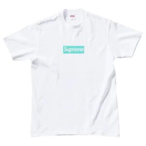 Supreme Box Logo White Oversized Short Sleeve T-Shirt