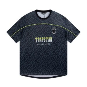 Trapstar Jersey Black Arrow Print Oversized Training T-Shirt