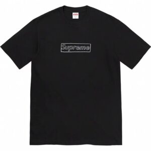 Supreme Box Logo Black Cotton Short-Sleeve T-Shirt