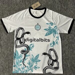 Inter DigitalBits Collaboration Retro Snake Print Short-Sleeve T-Shirt