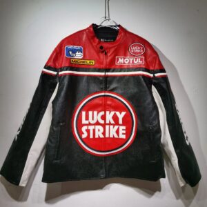 KC LUCKY Racing Jacket Red Black