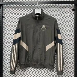 adidas Real Madrid sports jacket army green