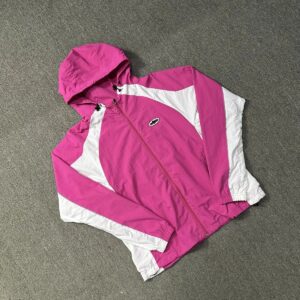 Corteiz Sports Jacket Pink-White
