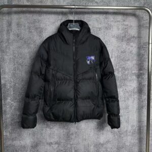 Nike Streetwear-Inspired Down Jacket Black