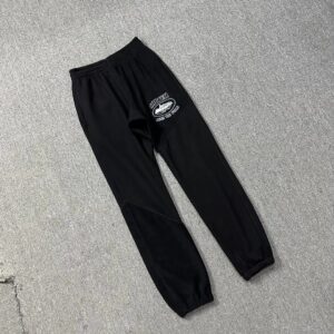 Corteiz Shark Cuffed Pants Black