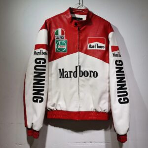 Mardboro Racing Jacket Red & White