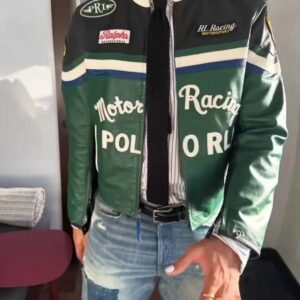 RL Racing Racing-Style Jacket Green
