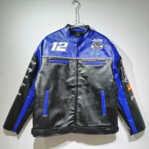 NASCAR #12 Racing-Inspired Jacket Blue/Black