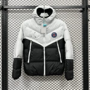 PSG Sports Down Jacket Black/White