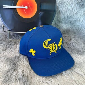 Chrome Hearts Street Flat-Brim Cap Blue