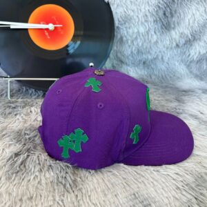 Chrome Hearts Cross Purple Street Cap
