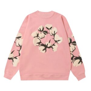 Denim Tears Print Sweatshirt - Pink