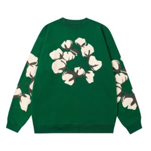 Denim Tears Cotton Print Sweatshirt - Green