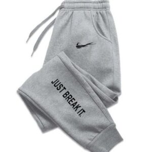 Nike Gray Tapered Sweatpants Street Style Cool