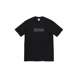 Supreme Classic Box Logo Black Oversized T-Shirt