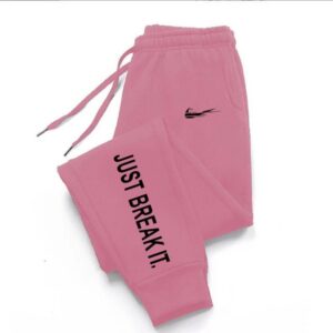 Nike Casual Tapered Sweatpants Pink Street Style