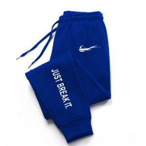 Nike Blue Tapered Sweatpants for Street-Style Casual Wear
