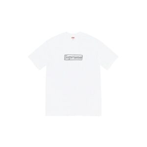 Supreme Box Logo White Cotton Oversized T-Shirt