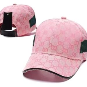 Gucci Vintage Floral Casual Cap - Pink