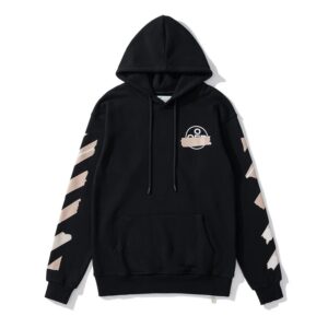 Off-White Diag Hoodie - Black