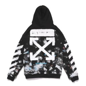 Off-White Graffiti Hoodie - Black