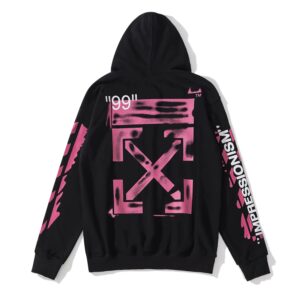 Off-White Arrow Graffiti Sweatshirt Black
