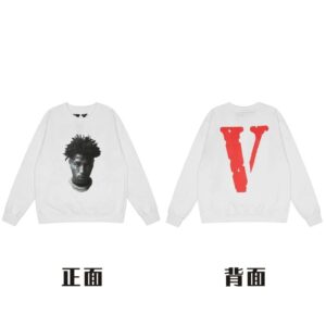 VLONE Portrait Crewneck Sweatshirt - White