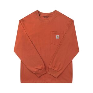 Carhartt Workwear Long-Sleeve T-Shirt Orange