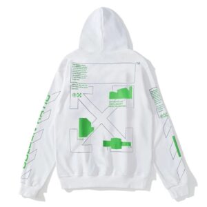 Off-White Streetwear Hoodie - White