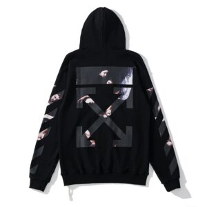 Off-White Arrow Streetwear Hoodie Black