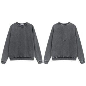 Acne Studios Distressed Hoodie - Gray