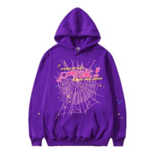 SP5DER Spider Web Cool Style Purple