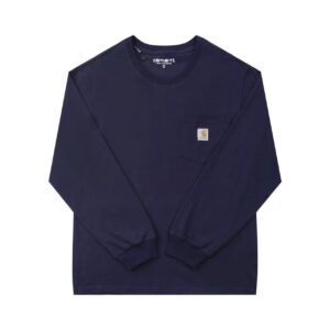 Carhartt Workwear Long-Sleeve T-Shirt Navy