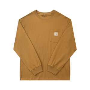 Carhartt Workwear Long-Sleeve T-Shirt Brown