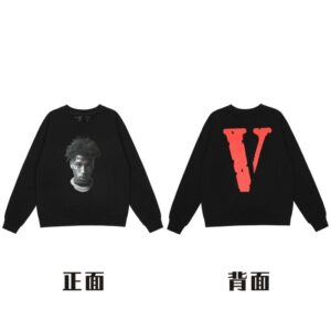 VLONE Logo Crewneck Sweatshirt - Black