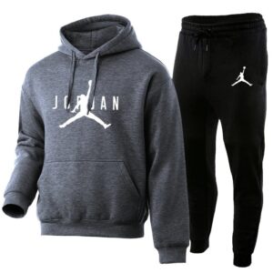 Jordan Air Jordan Athletic Casual Set Gray/Black