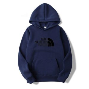 The North Face Classic Casual Hoodie Navy Blue