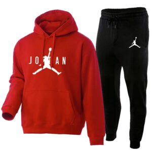 Jordan Sportswear Set Red & Black