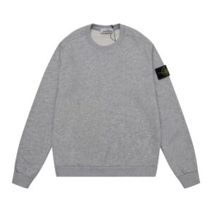 Stone Island Casual Crewneck Sweatshirt Gray