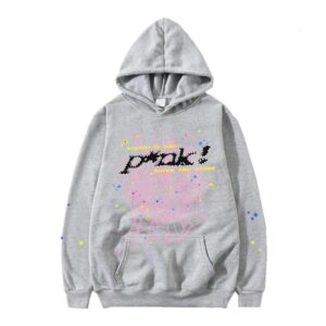 SP5DER PROK! Graffiti Hoodie - Gray