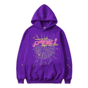 SP5DER Trend Hoodie Purple