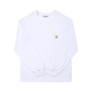 Carhartt Workwear Crew Neck Long Sleeve White