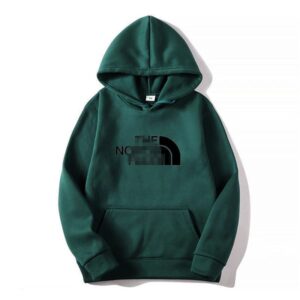The North Face Classic Casual Hoodie Dark Green