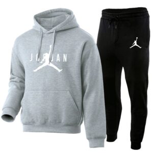 Jordan Classic Casual Set Gray/Black